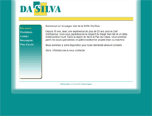 Tablet Screenshot of dasilva-platrerie.com